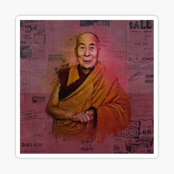 14th Dalai Lama Sticker