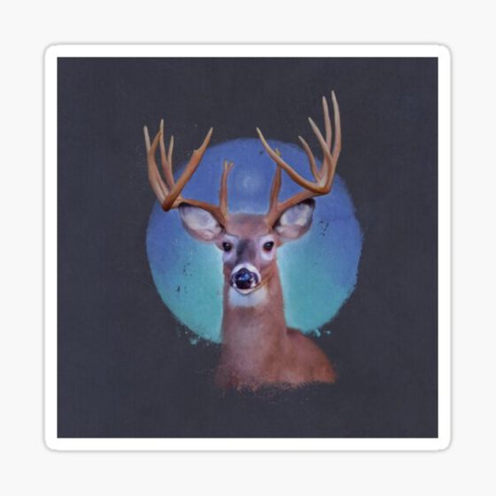 A Deer Sticker