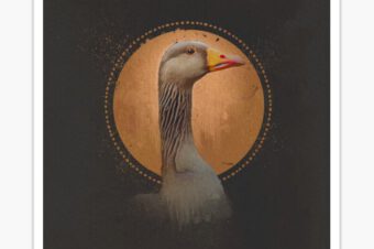 A Goose  Sticker