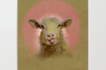A Sheep Poster