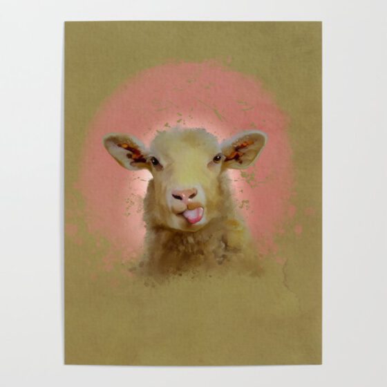 A Sheep Poster