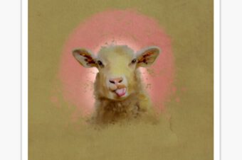 A Sheep Sticker
