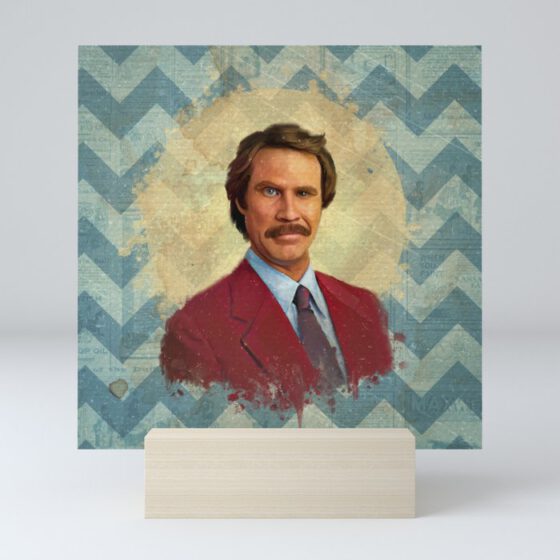 ANCHORMAN Mini Art Print