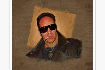 ANDREW DICE CLAY- COOL COMEDIAN PORTRAITS Sticker