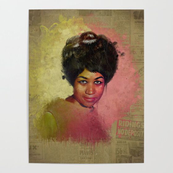 ARETHA FRANKLIN  Poster