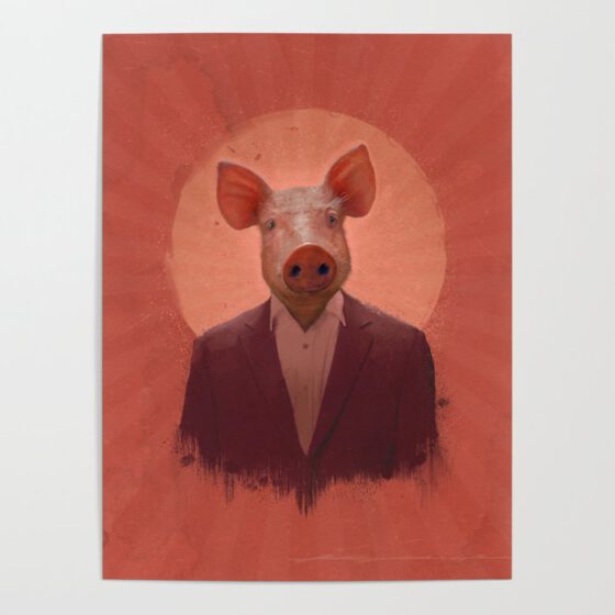 BIG CITY PIG Poster