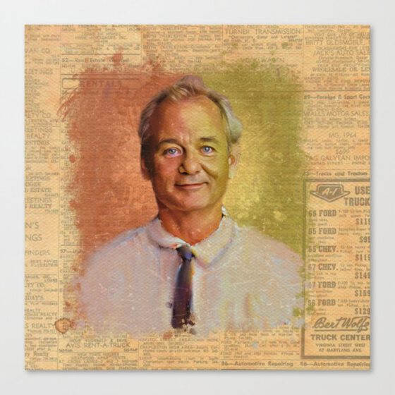 BILL MURRAY  Canvas Print