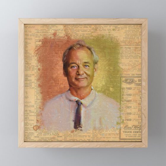 BILL MURRAY  Framed Mini Art Print