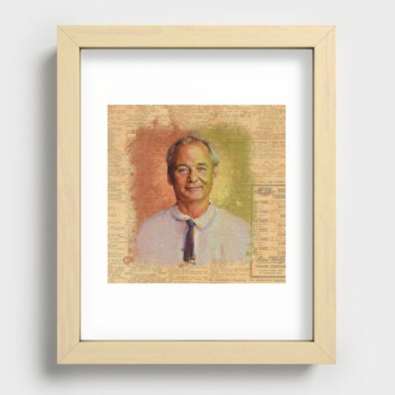 BILL MURRAY  Recessed Framed Print