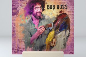 Bob Ross Mini Art Print