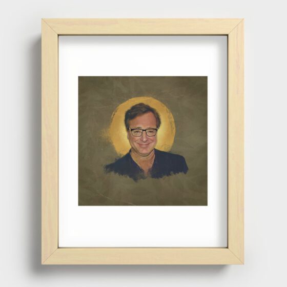 BOB SAGET Recessed Framed Print