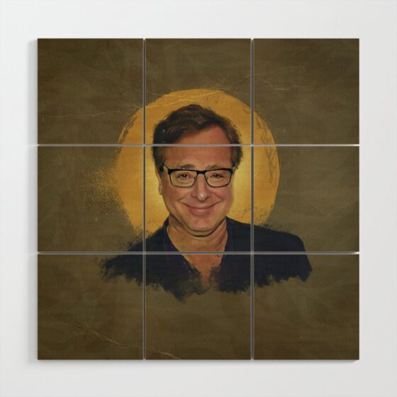 BOB SAGET Wood Wall Art