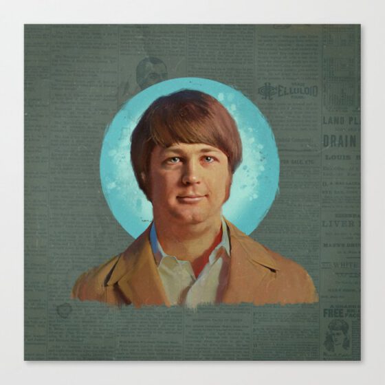 BRIAN WILSON  Canvas Print