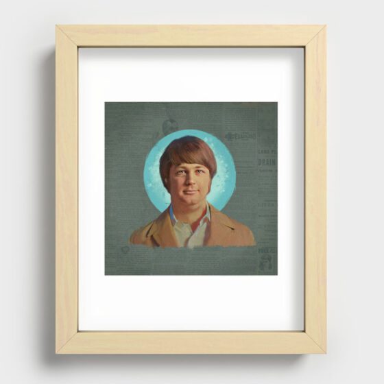 BRIAN WILSON  Recessed Framed Print