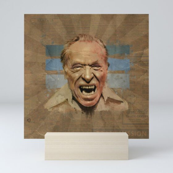 Bukowski  Mini Art Print