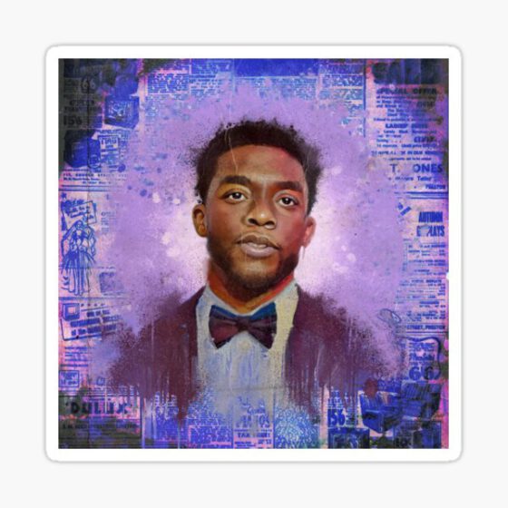 Chadwick Boseman Sticker