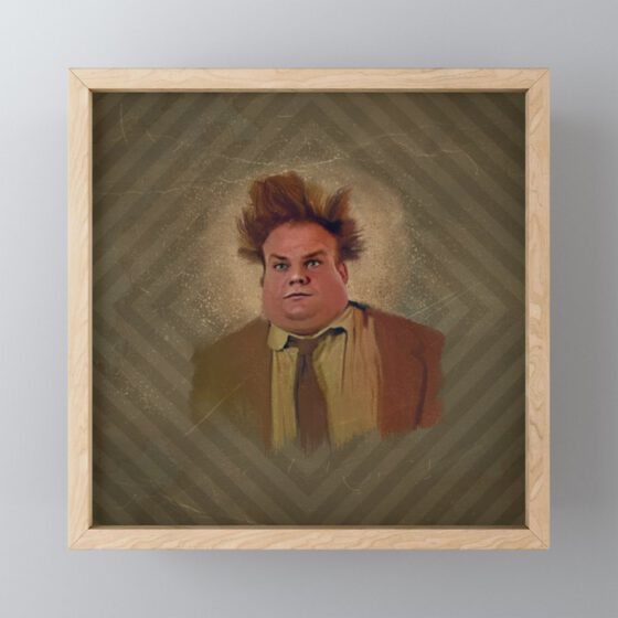 Chris Farley  Framed Mini Art Print