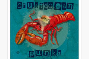Crustacean Punks  Sticker