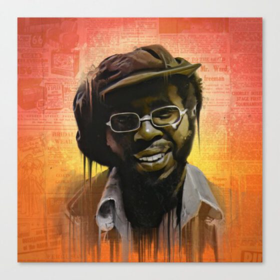 Curtis Mayfield Canvas Print