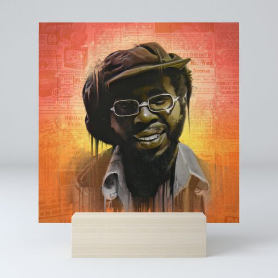 Curtis Mayfield Mini Art Print