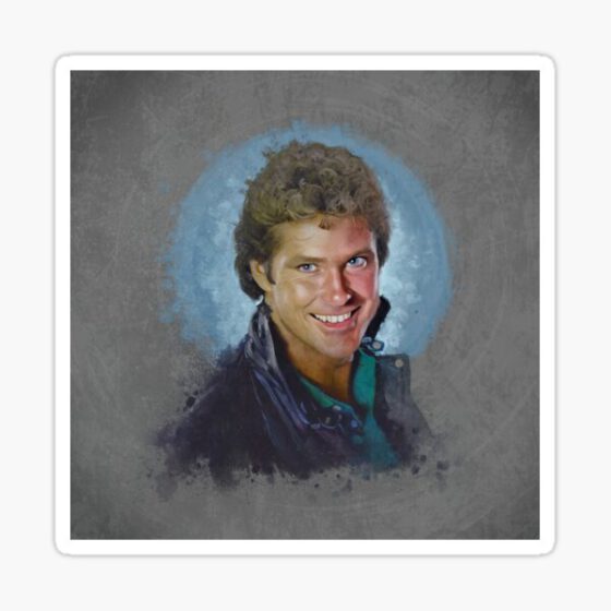 David Hasselhoff Sticker