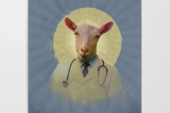 Dirty Doctor Goat  Poster