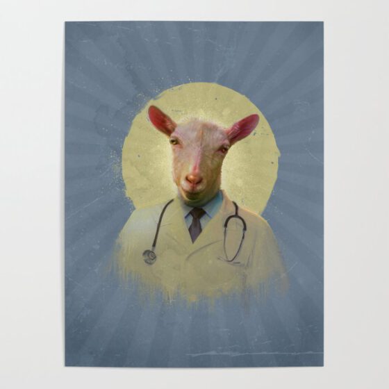 Dirty Doctor Goat  Poster