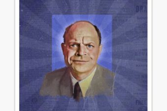 DON RICKLES  – COOL COMEDIAN PORTRAITS Sticker