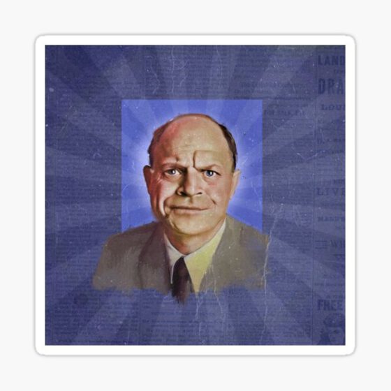 DON RICKLES  – COOL COMEDIAN PORTRAITS Sticker