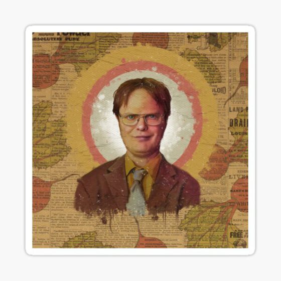 Dwight Sticker