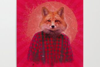 Foxy Lumberjack  Poster