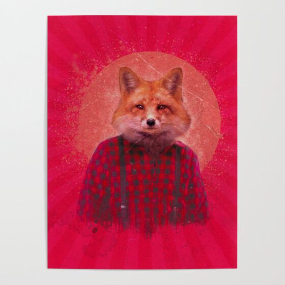 Foxy Lumberjack  Poster