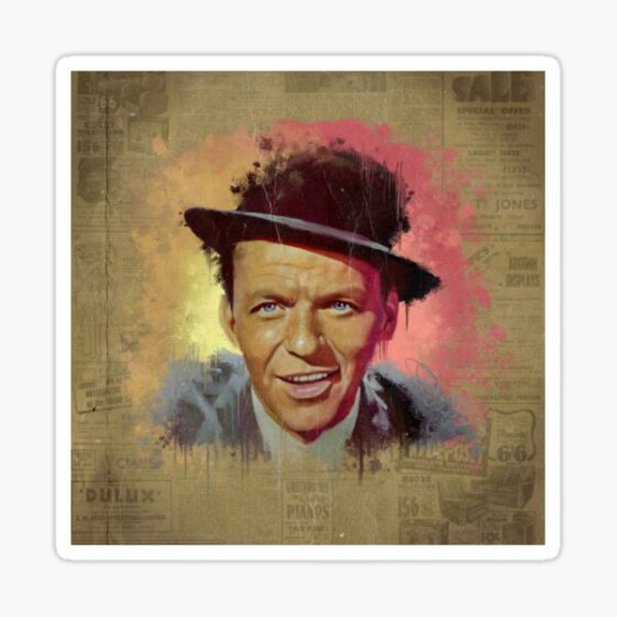 FRANK SINATRA Sticker