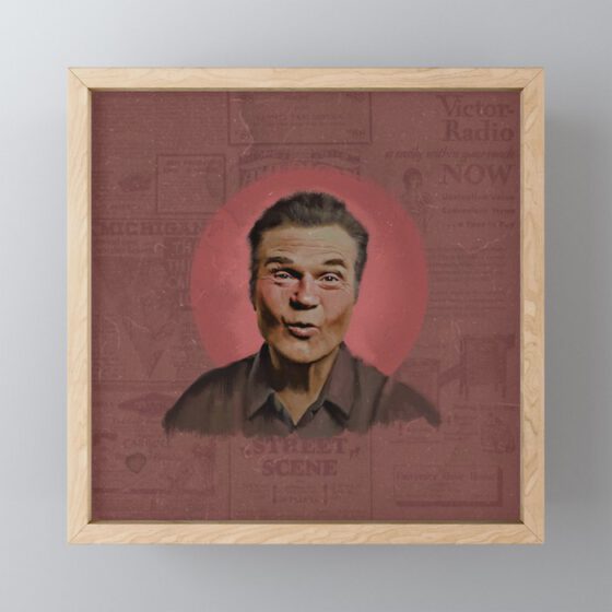 FRED WILLARD Framed Mini Art Print