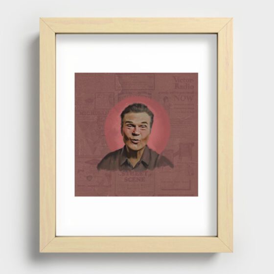 FRED WILLARD Recessed Framed Print