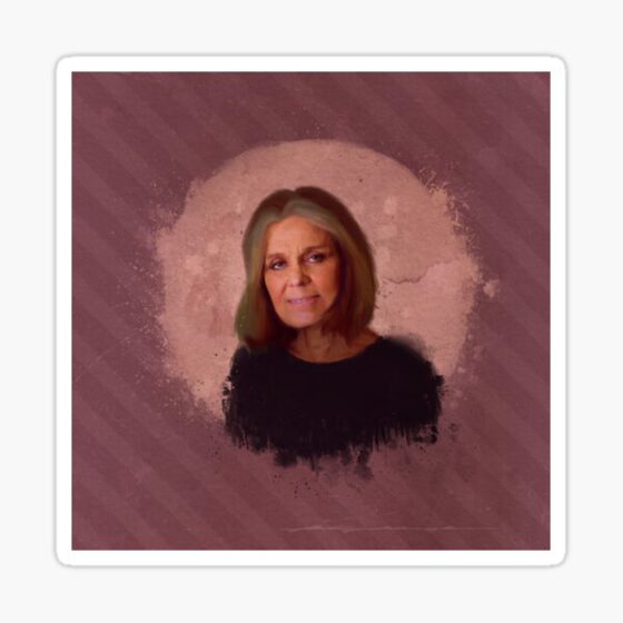 Gloria Steinem Sticker