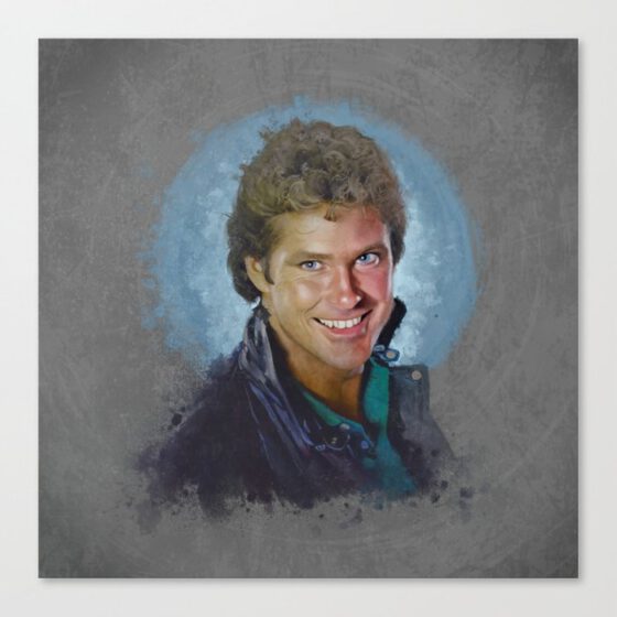 HASSELHOFF  Canvas Print