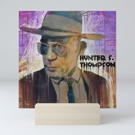 Hunter s thompson Mini Art Print