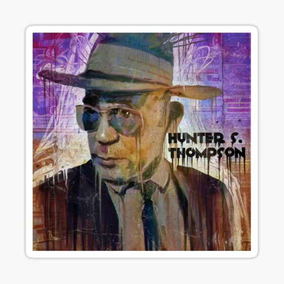 Hunter s. Thompson Sticker