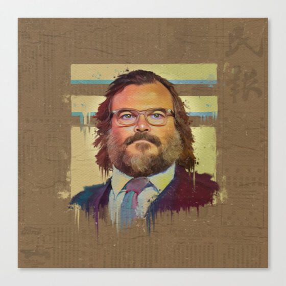 Jack Black Canvas Print