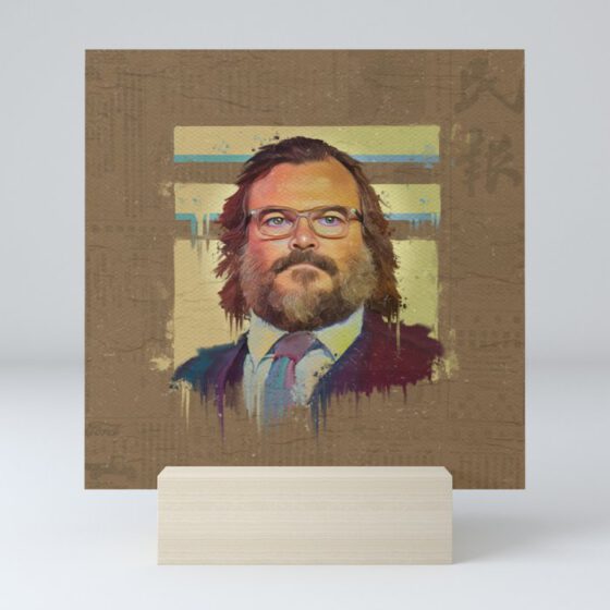 Jack Black Mini Art Print