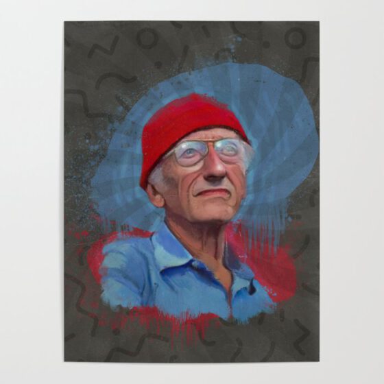 Jacques Cousteau Poster