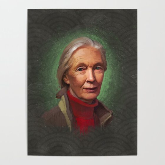 JANE GOODALL  Poster