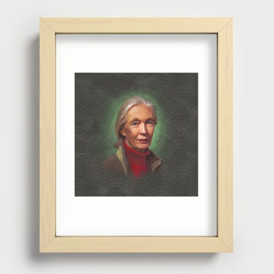 JANE GOODALL  Recessed Framed Print