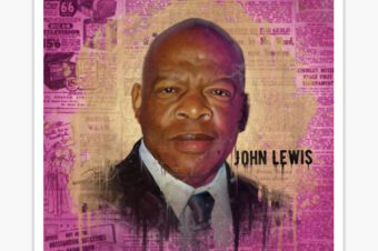 JOHN LEWIS Sticker