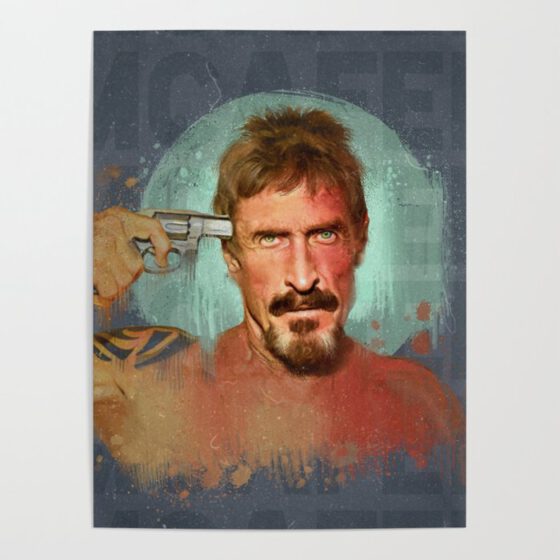 John McAfee Poster