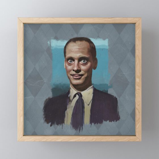 JOHN WATERS Framed Mini Art Print