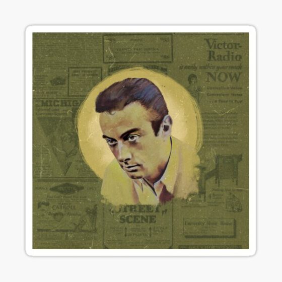 LENNY BRUCE- COOL COMEDIAN PORTRAITS Sticker