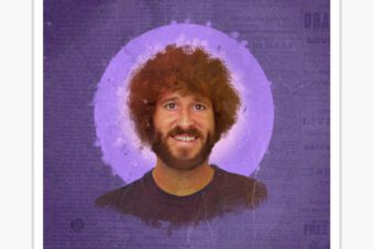 LIL DICKY- COOL COMEDIAN PORTRAITS Sticker