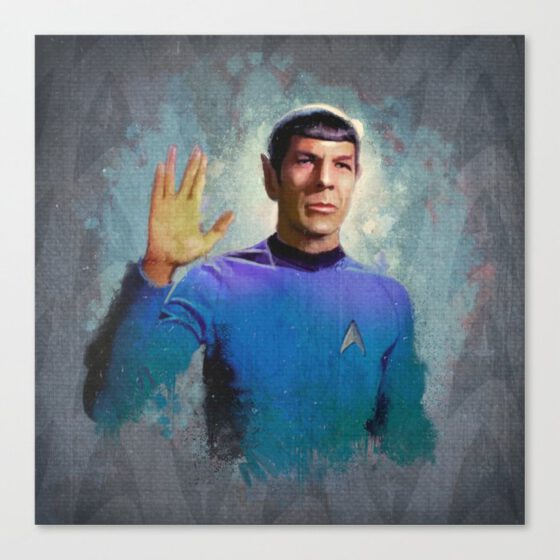 Live long and prosper Canvas Print